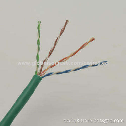UTP Cat5e Communication Cable, New PVC Best Price LAN Cable Manufacturer